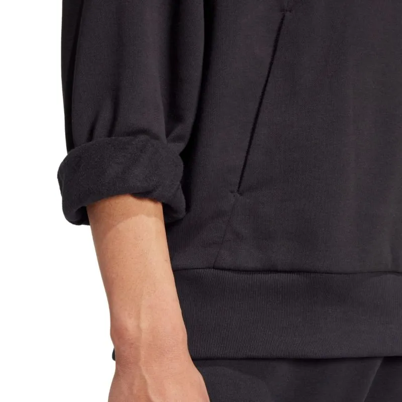 Adidas Men's All-Season Cozy Fleece Hoodie - Black IX1253