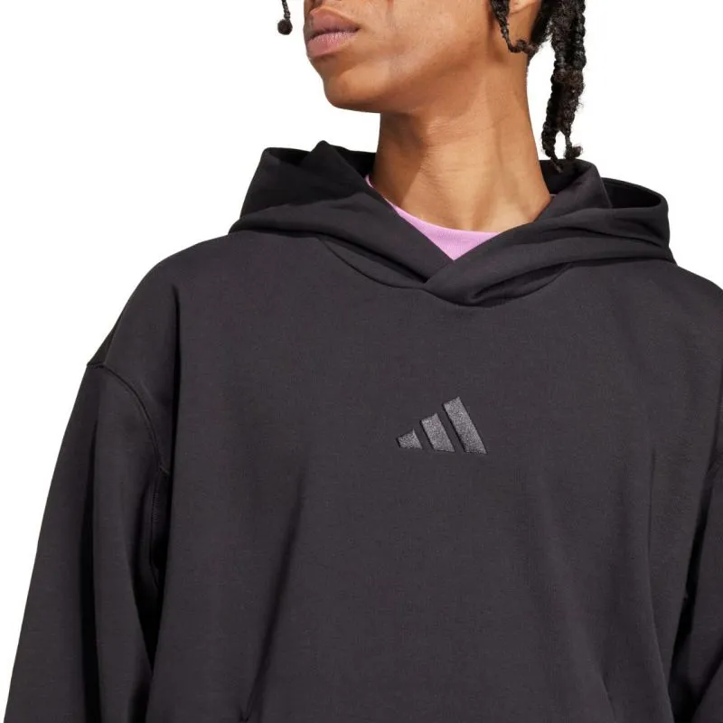 Adidas Men's All-Season Cozy Fleece Hoodie - Black IX1253