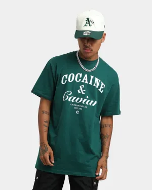 Crooks & Castles Cocaine & Caviar Short Sleeve T-Shirt Forest Green