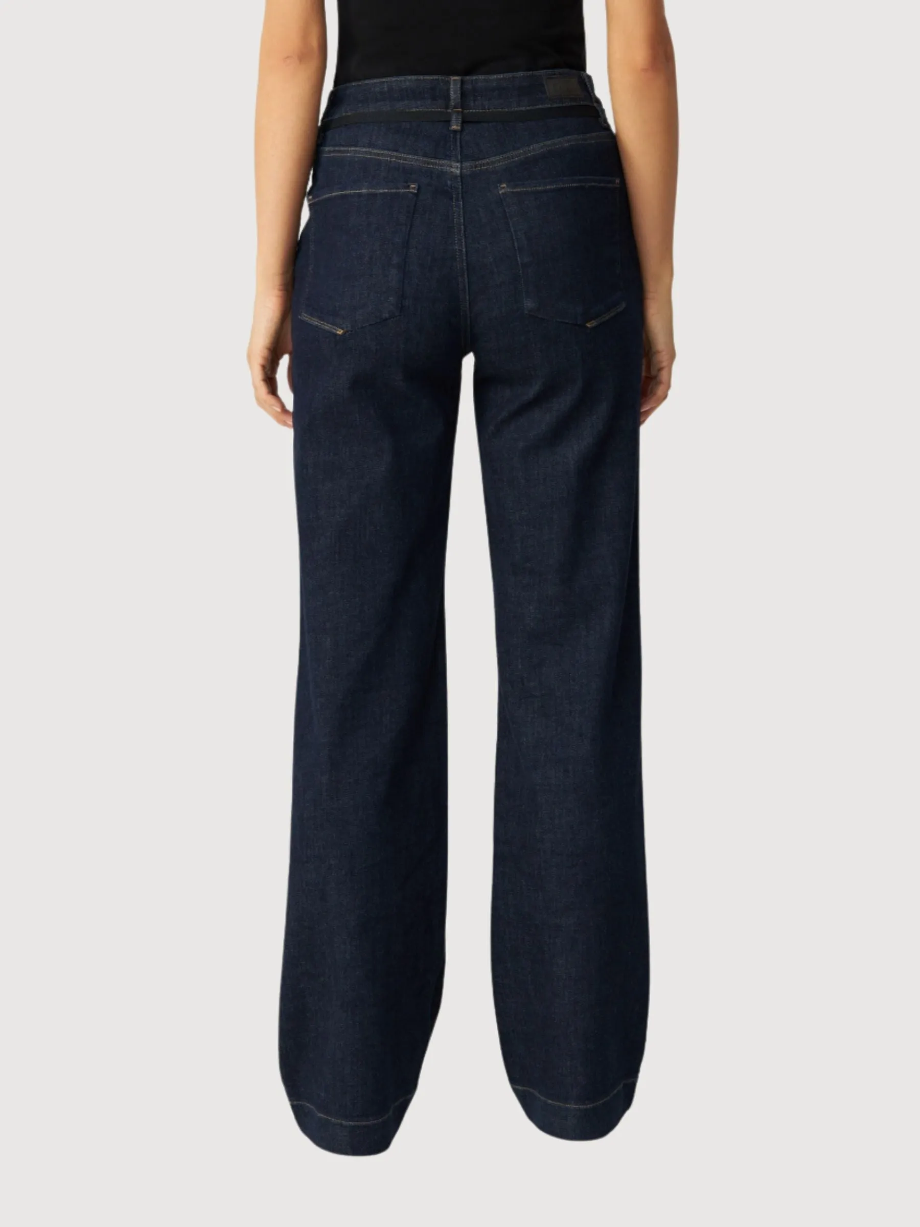 Dew Denim-French Pocket Flared Soft  Raw Blue | Dawn