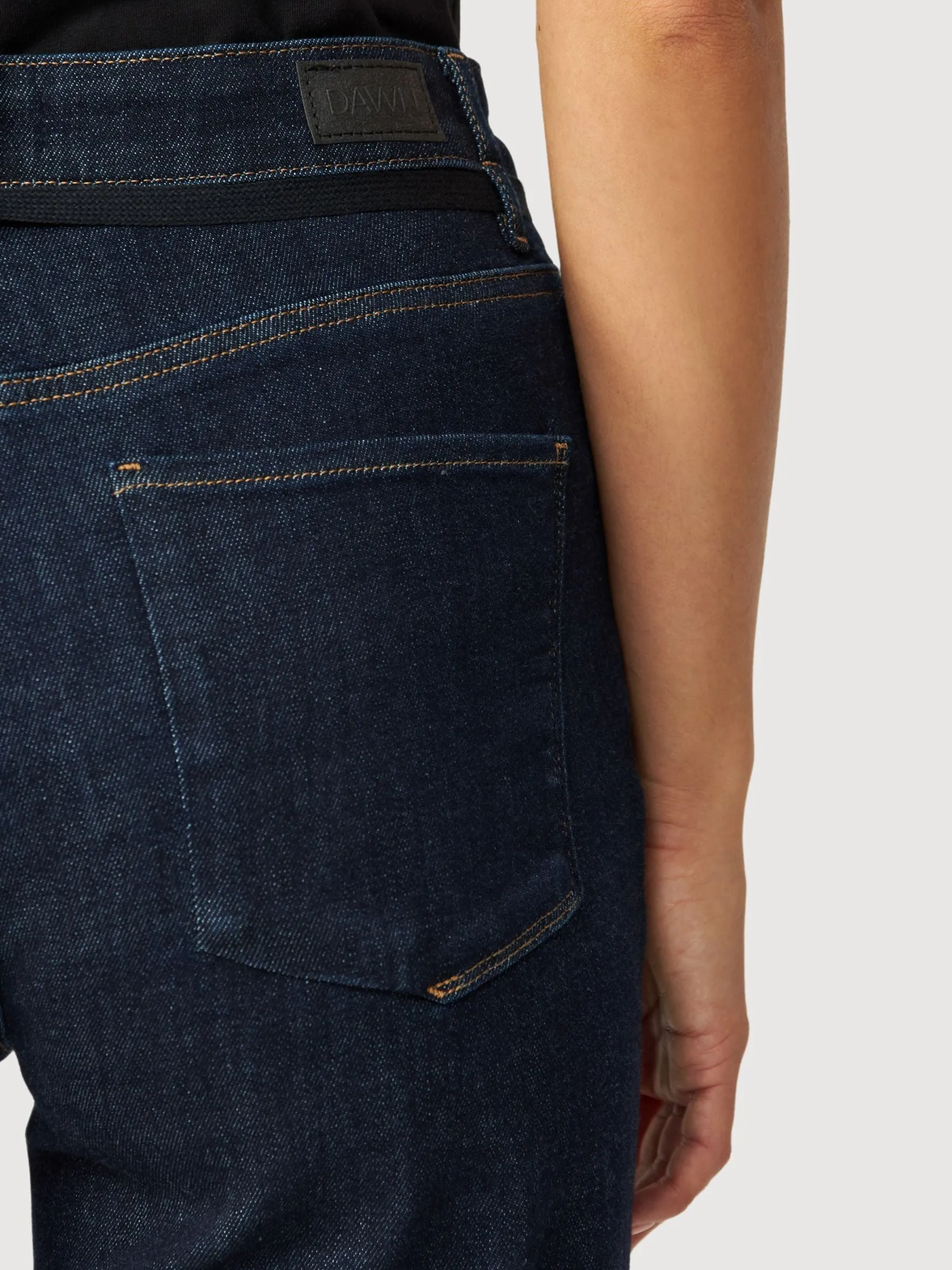 Dew Denim-French Pocket Flared Soft  Raw Blue | Dawn