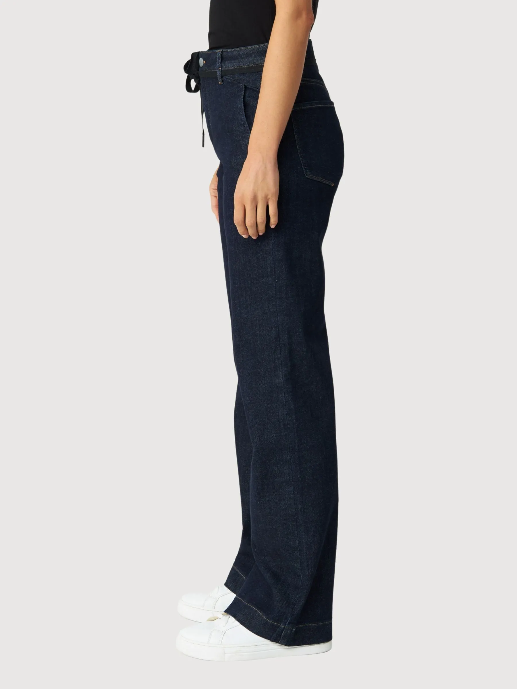 Dew Denim-French Pocket Flared Soft  Raw Blue | Dawn