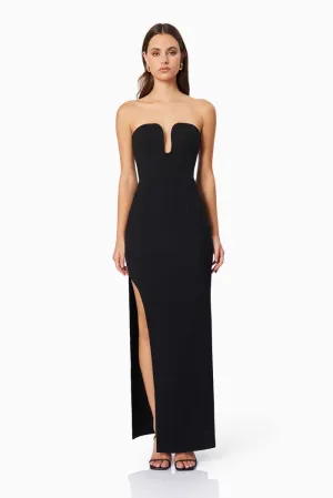 EDEN MAXI DRESS - BLACK