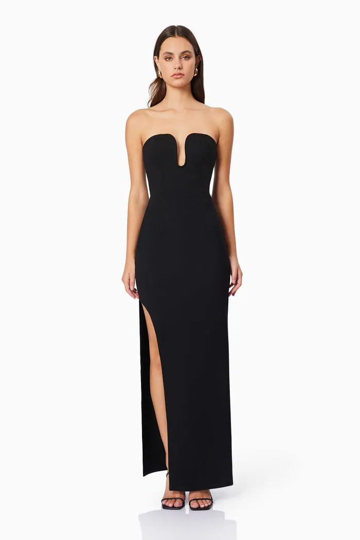 EDEN MAXI DRESS - BLACK