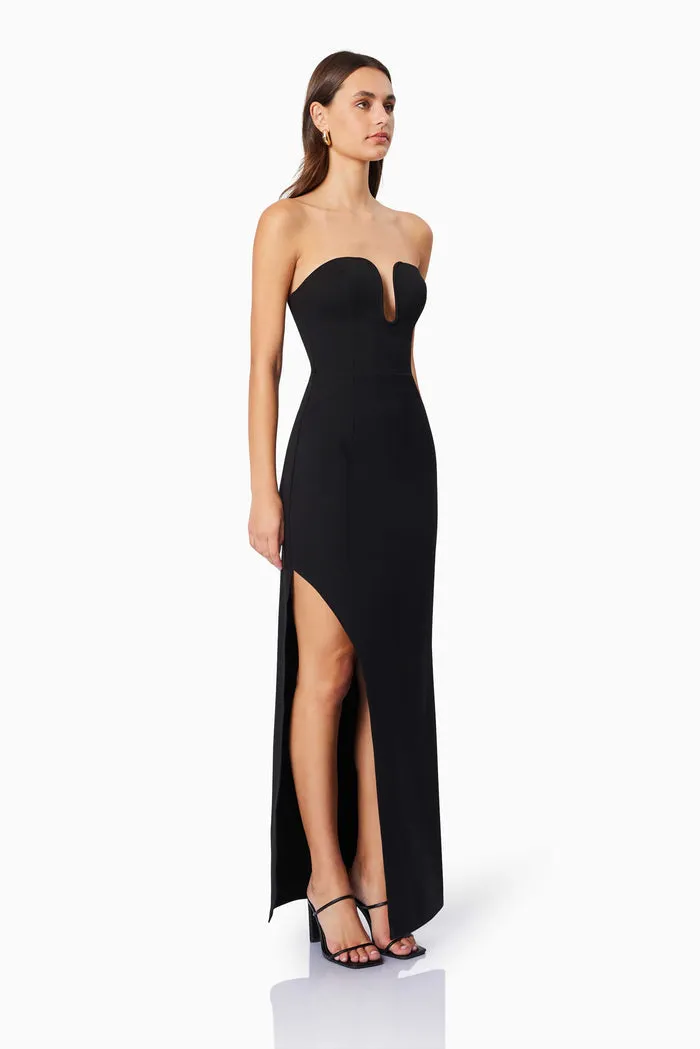 EDEN MAXI DRESS - BLACK