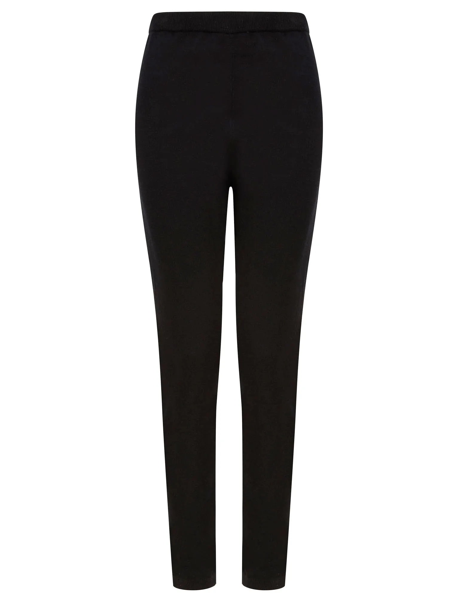 Fonteyn Star Motif 2pc Jersey Knit Matching Hoody & Pants Lounge Co-ord Set in Jet Black - Amara Reya