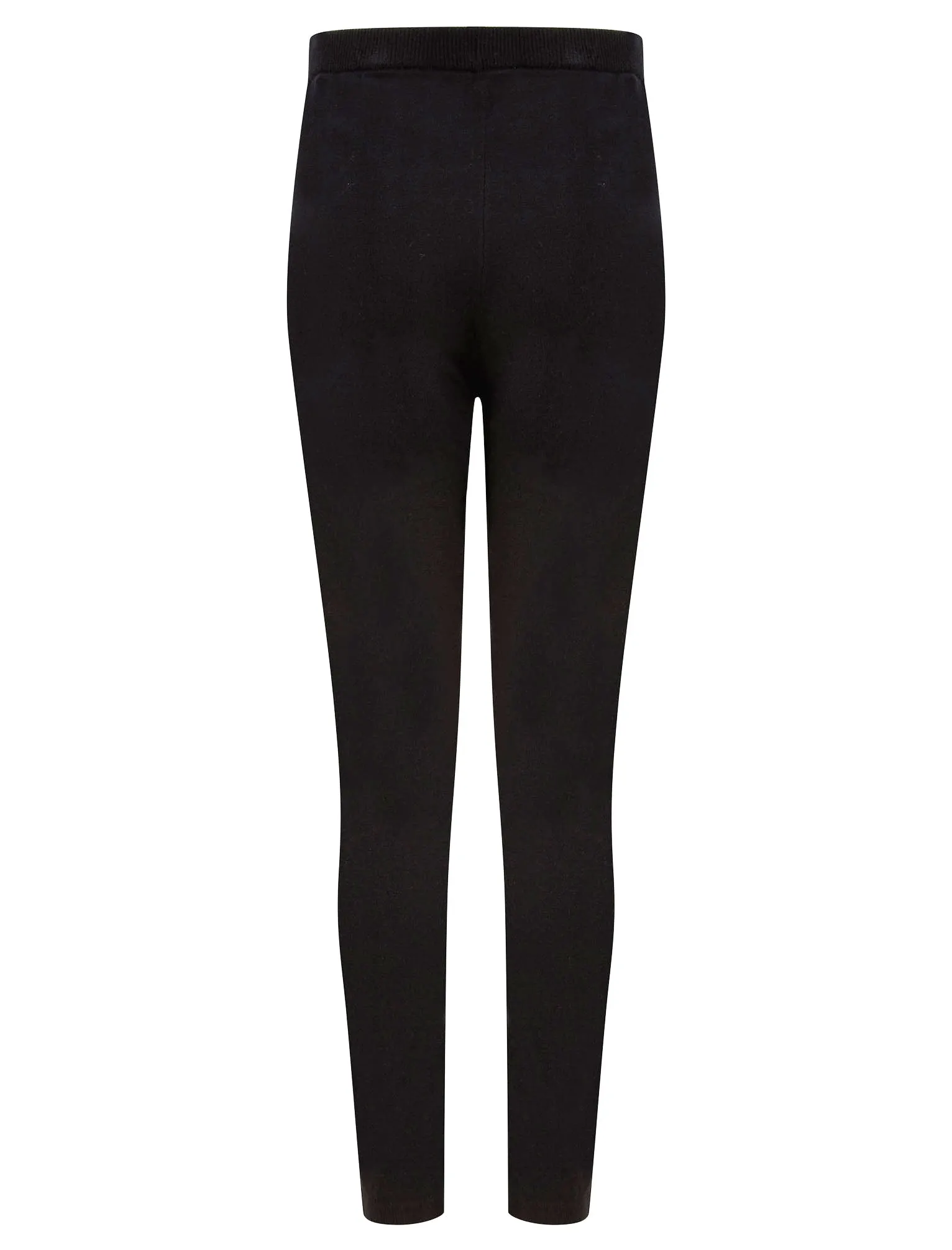 Fonteyn Star Motif 2pc Jersey Knit Matching Hoody & Pants Lounge Co-ord Set in Jet Black - Amara Reya