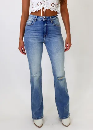 Fool For Love Bootcut Jeans ★ Medium Wash