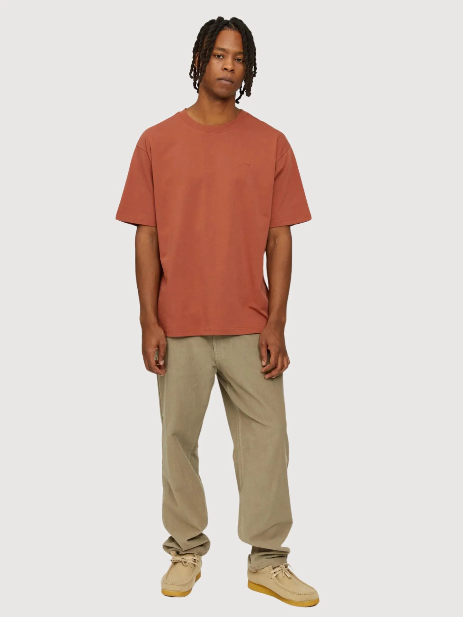 Hanno Men T-shirt Mahogany | Mazine