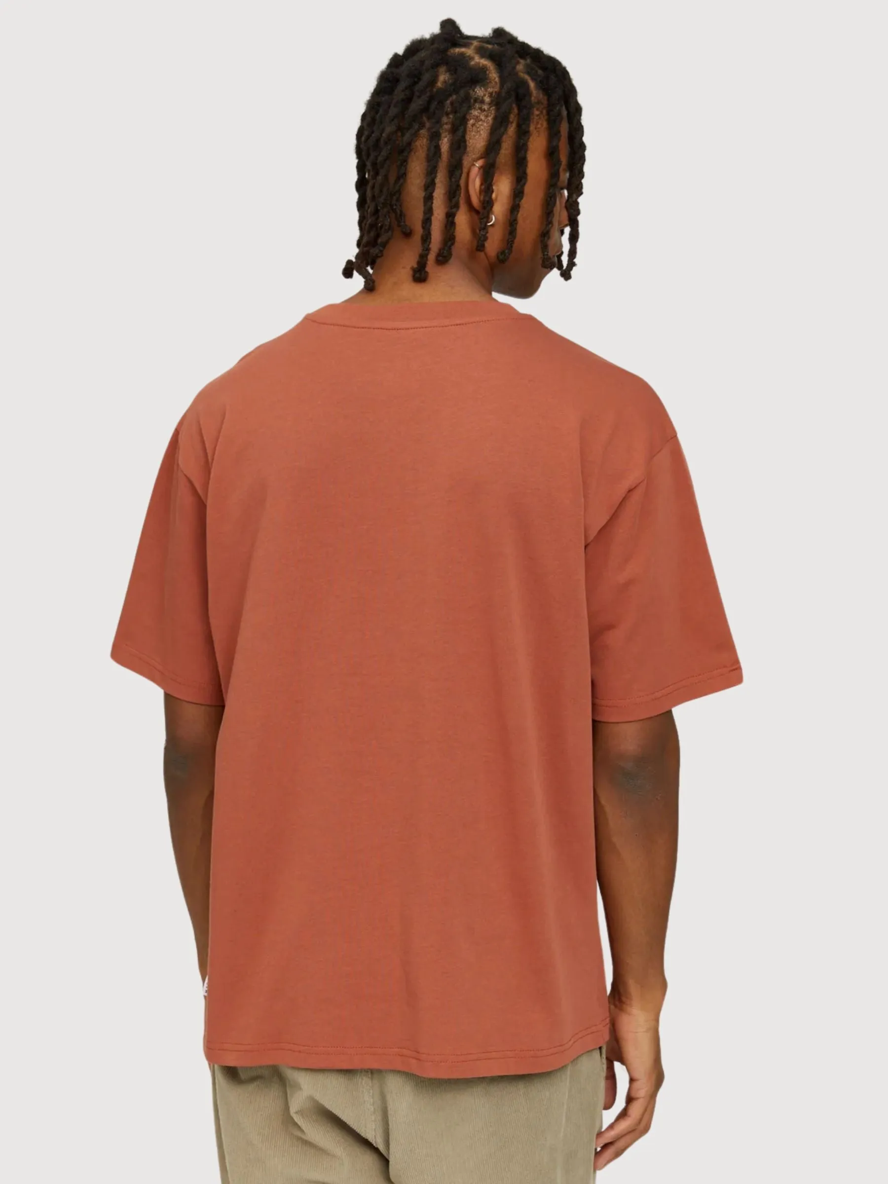 Hanno Men T-shirt Mahogany | Mazine
