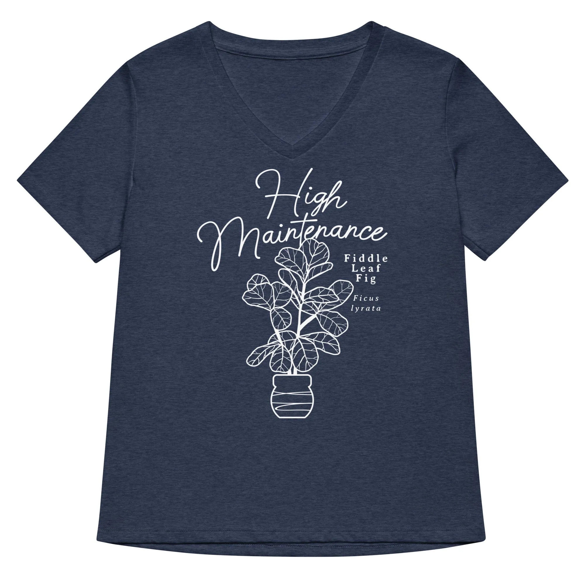 High Maintenance Women's V-Neck Tee