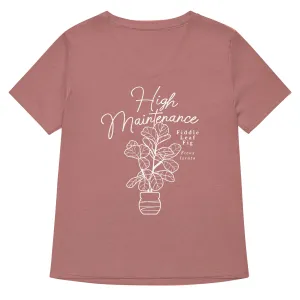 High Maintenance Women's V-Neck Tee