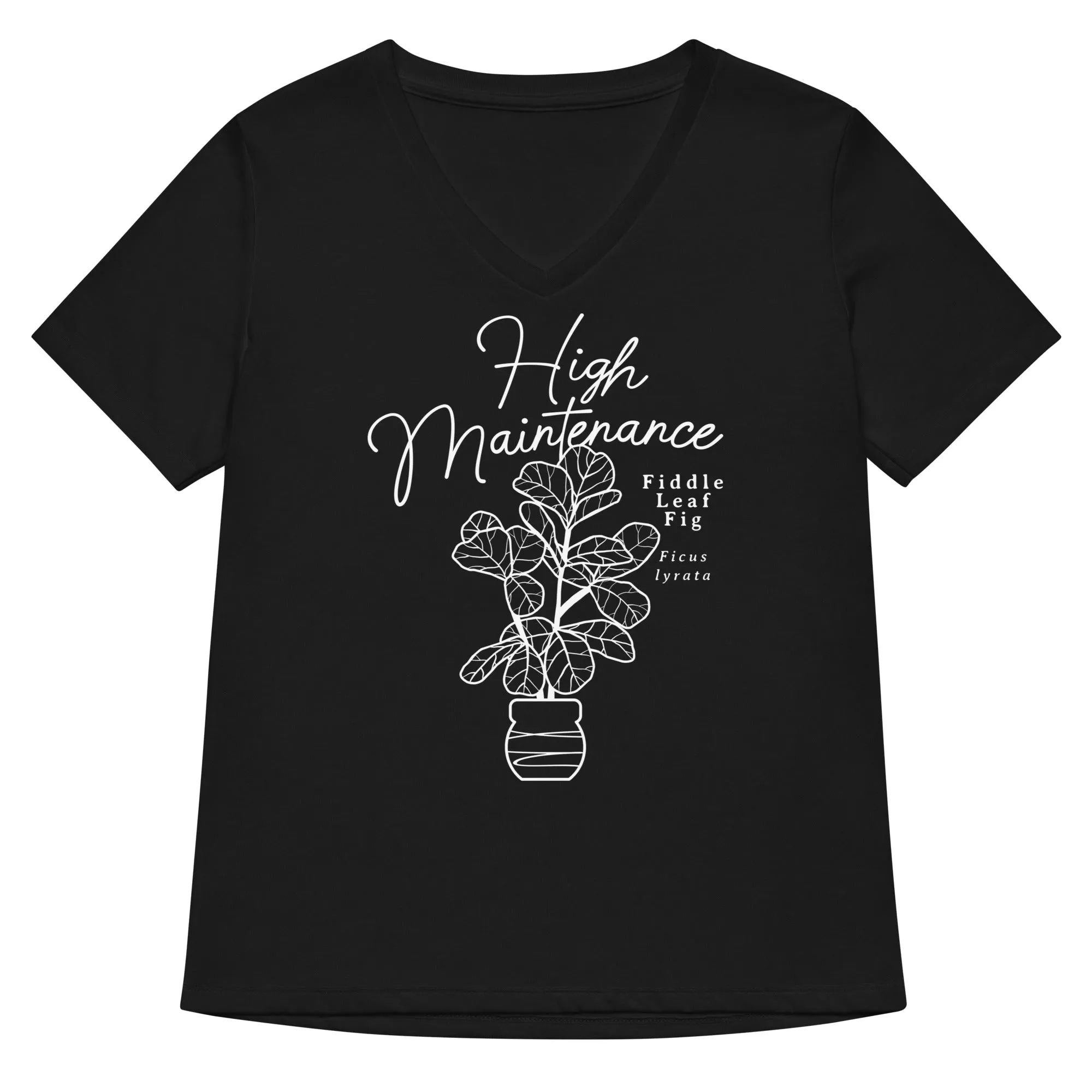 High Maintenance Women's V-Neck Tee