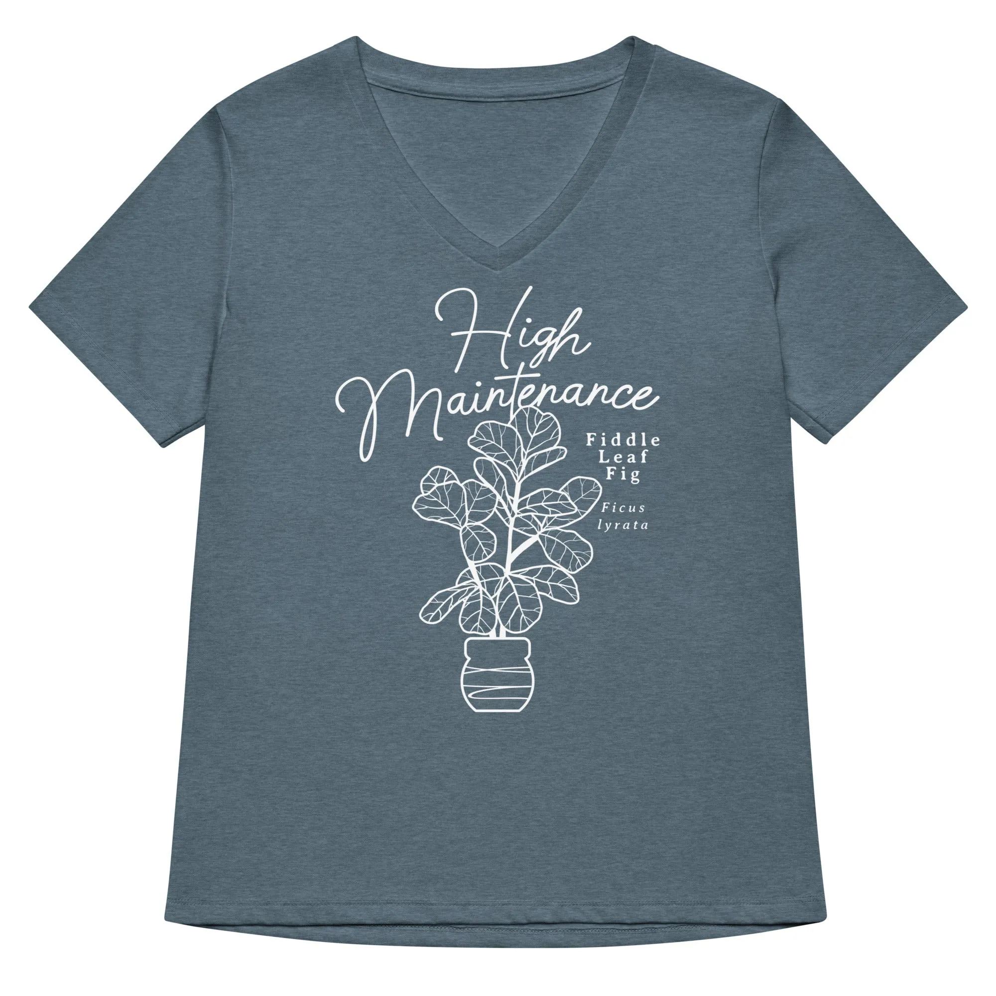 High Maintenance Women's V-Neck Tee