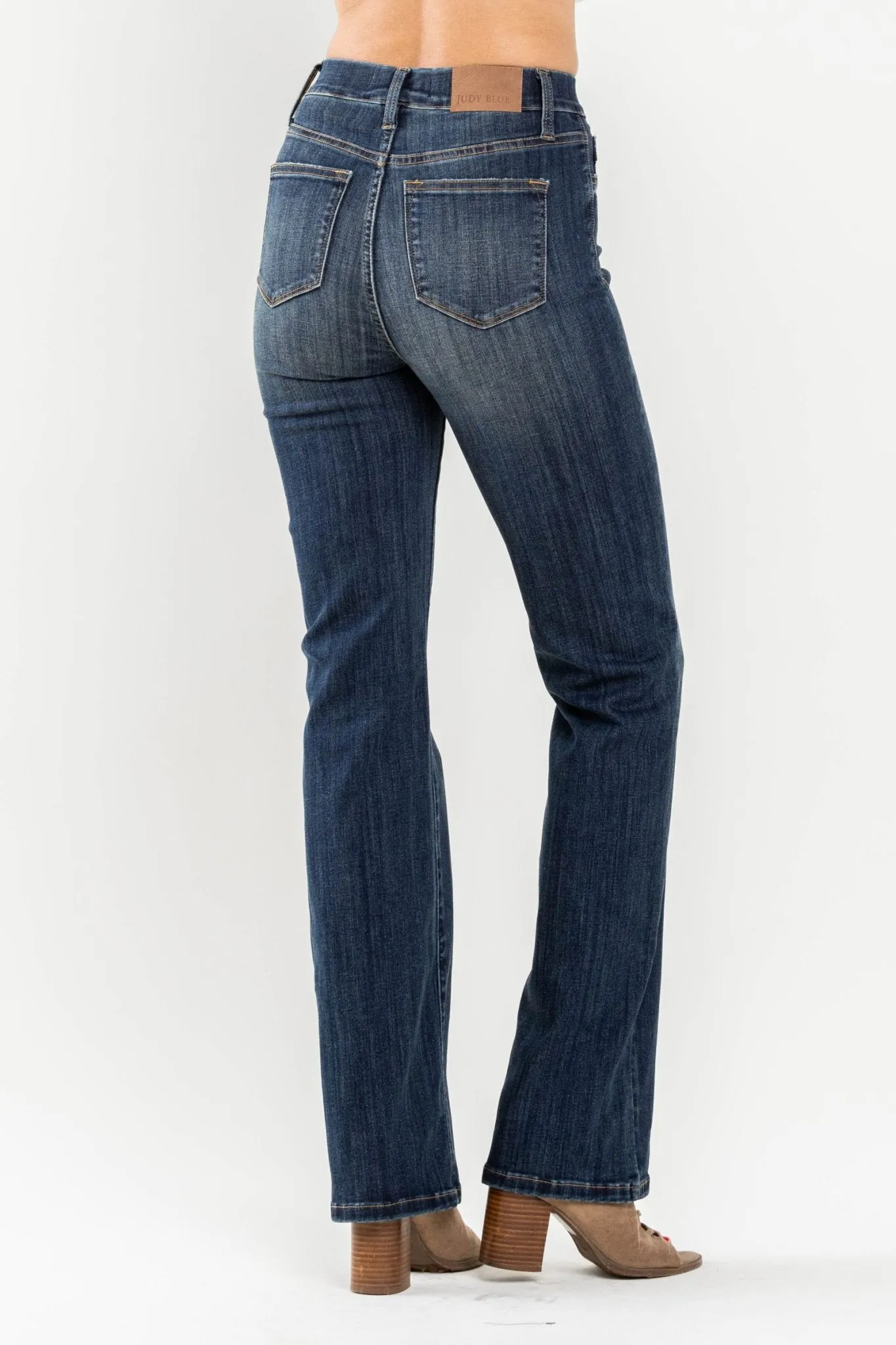 Judy Blue Audrey Pull On Slim Bootcut Jeans