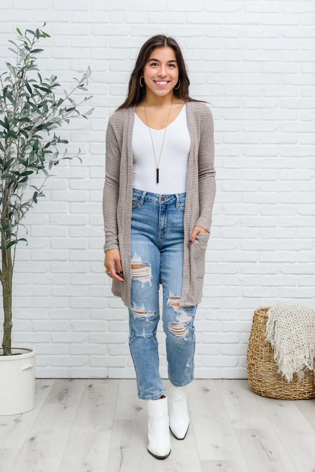 Judy Blue Florence High Waist Destroyed Boyfriend Jeans