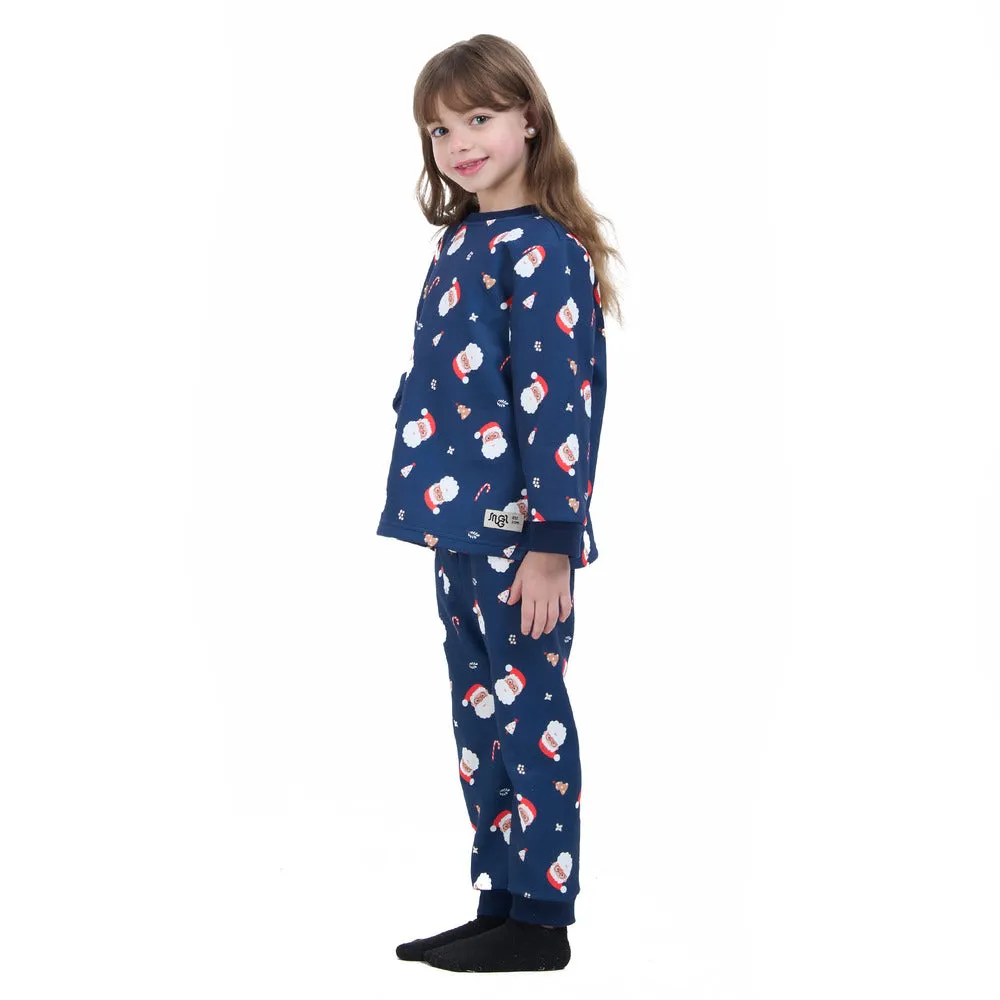 Kids unisex Winter pajama set Christmas Top   Pants