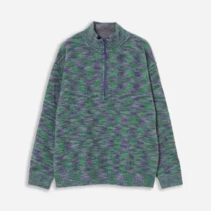 KLINE WOOL HZ KNITTED SWEATER - PURPLE