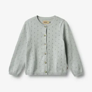 Knit Cardigan Maia - soft blue
