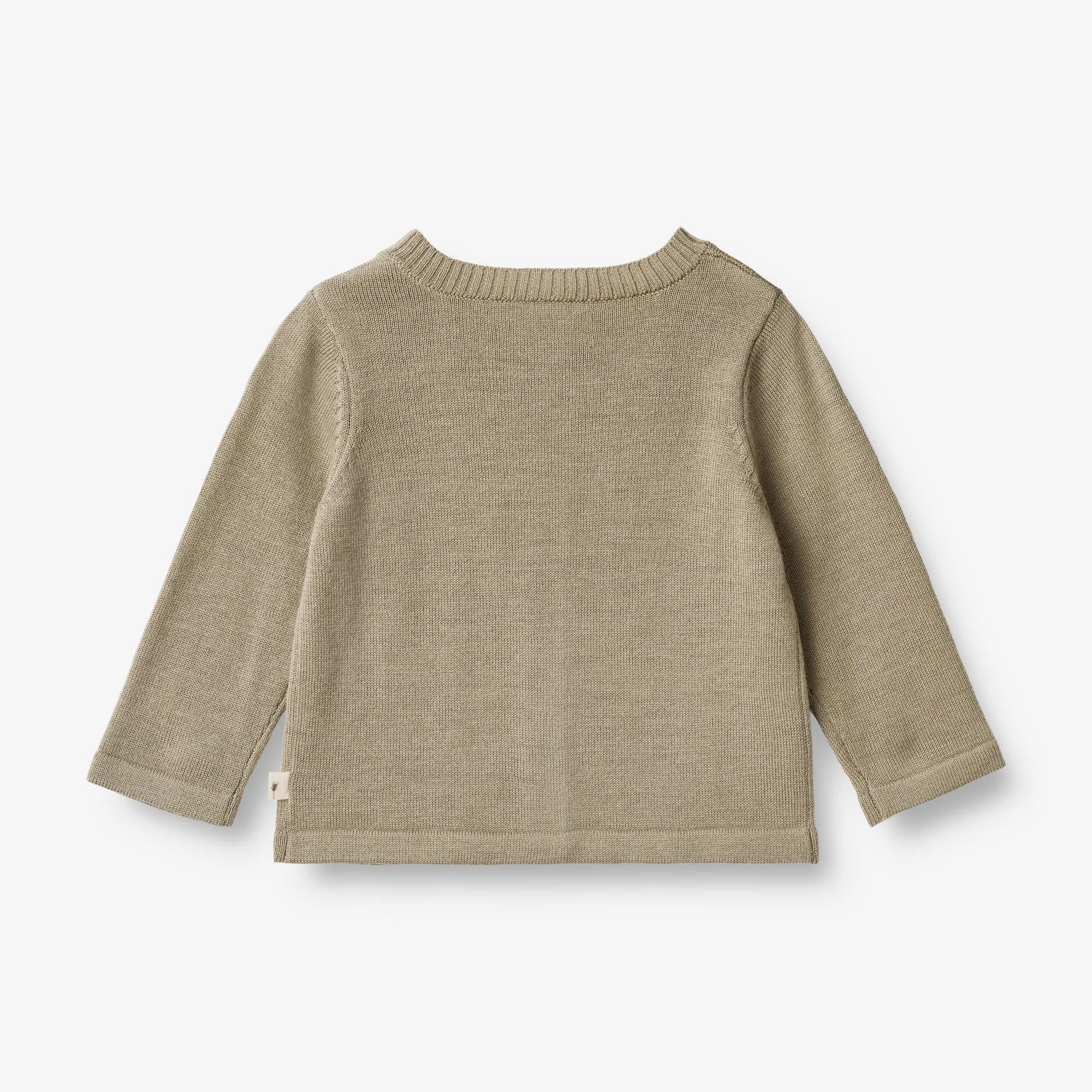 Knit Cardigan Sølve | Baby - beige stone