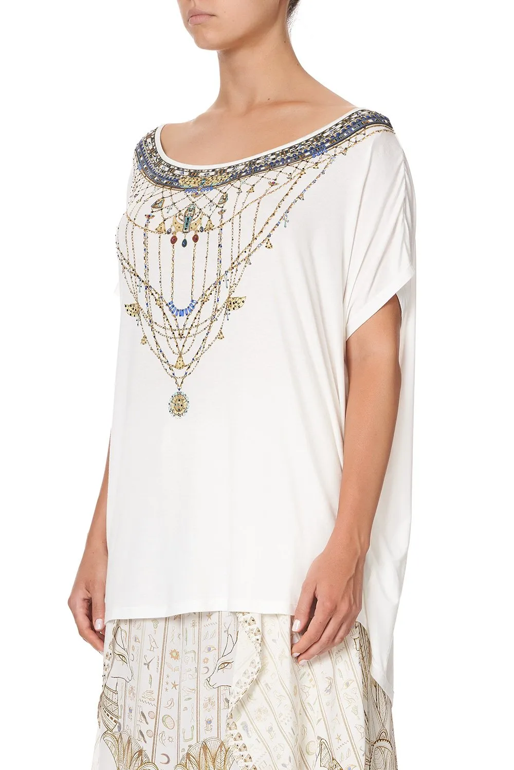 LOOSE FIT TEE THE QUEENS CHAMBER