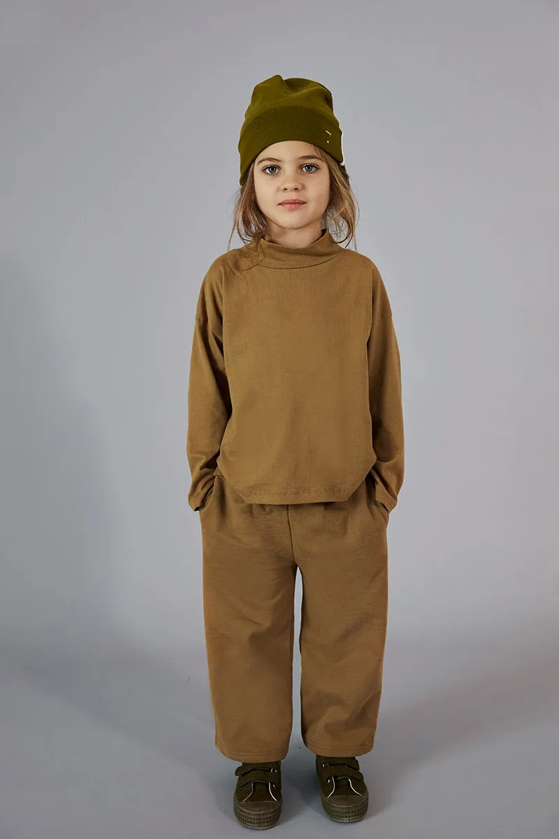 L/S Turtle Tee GOTS | Peanut