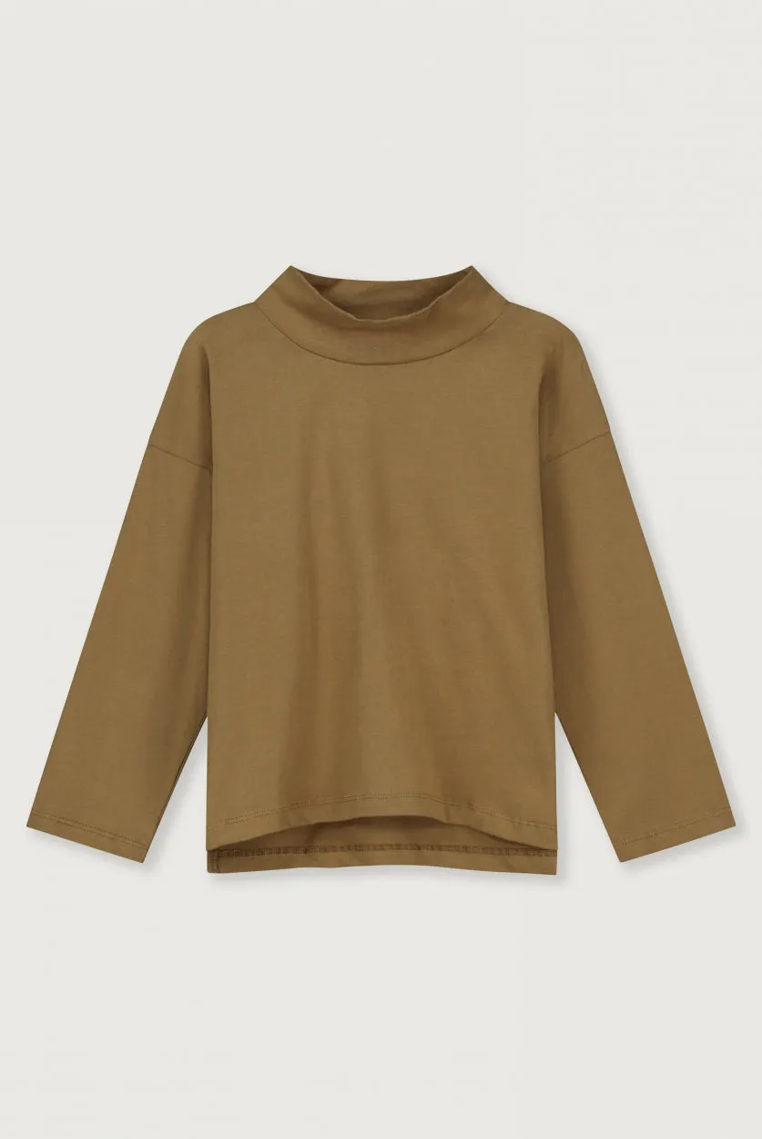 L/S Turtle Tee GOTS | Peanut