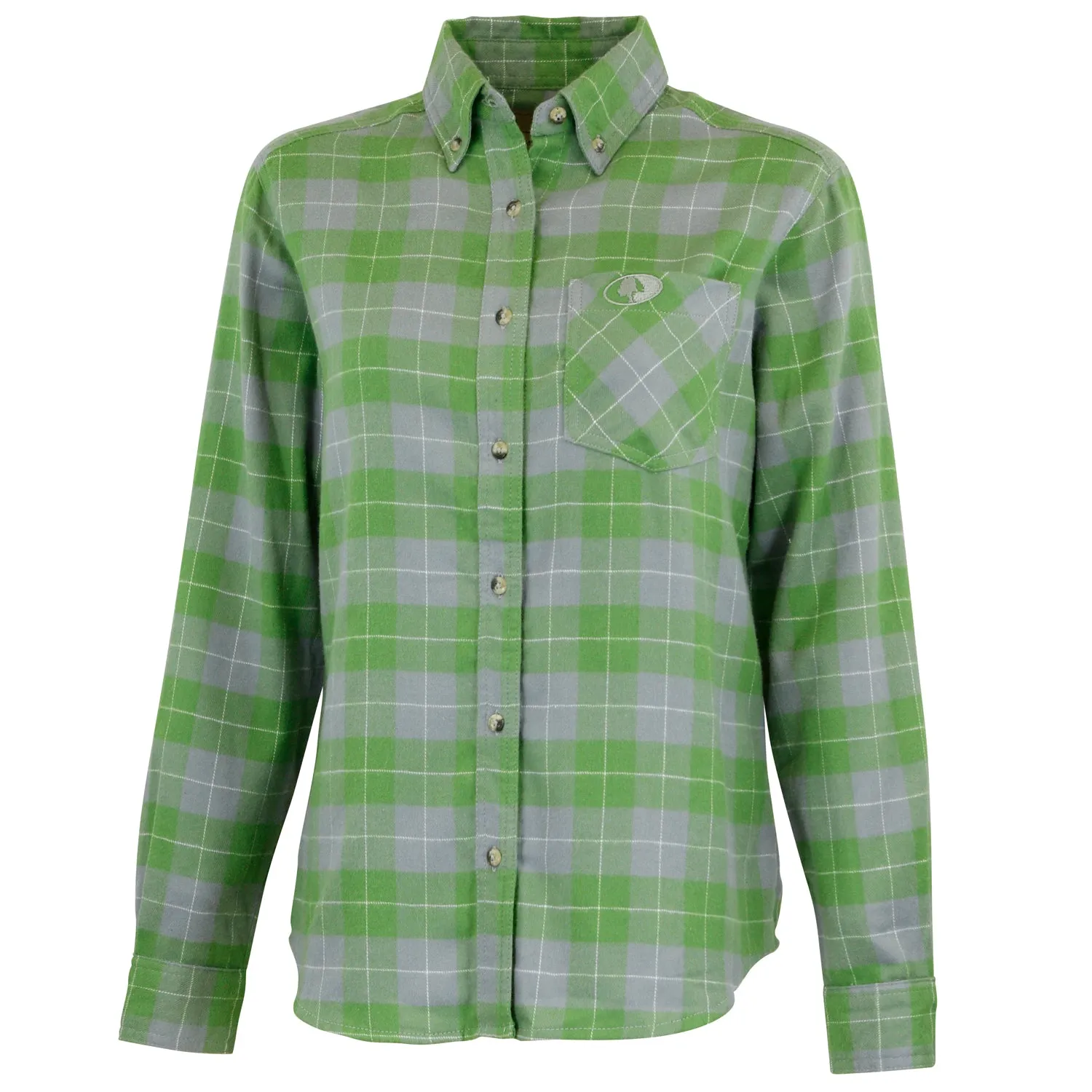 Mossy Oak Women's Plaid Flannel Shirt