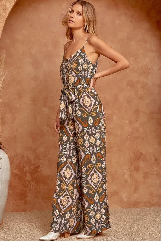 Multi Printed Jumpsuit