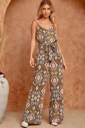 Multi Printed Jumpsuit
