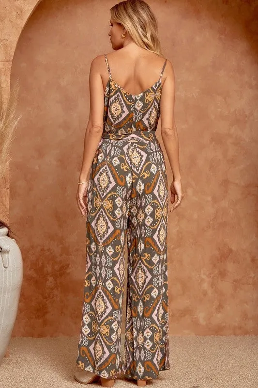 Multi Printed Jumpsuit
