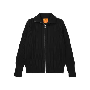 Navy Full-Zip Black