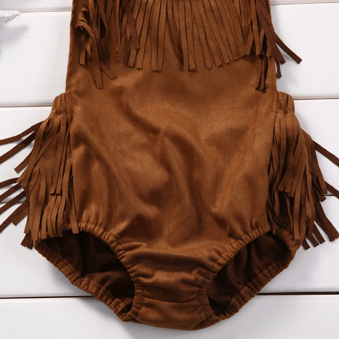 Tasseled Romper