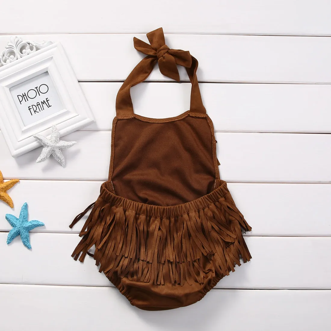 Tasseled Romper