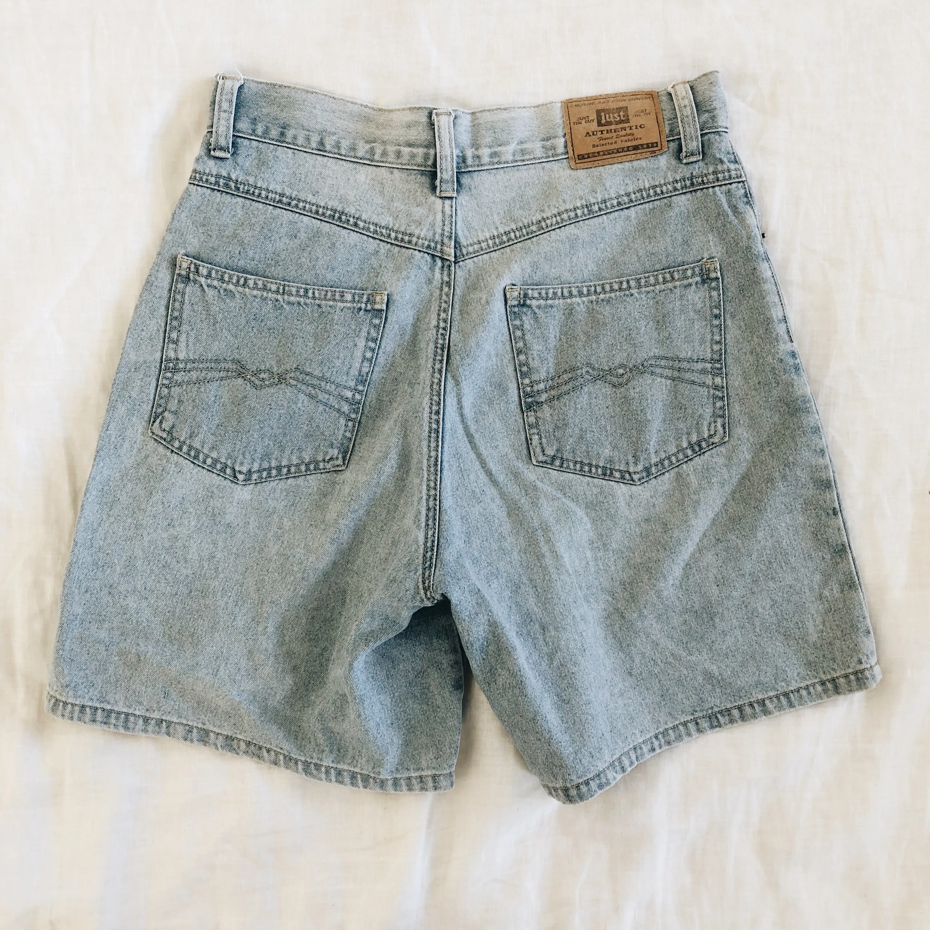 Vintage Just Jeans High-Waisted Denim Shorts
